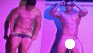 Read more about the article [VIDEO] Stripper usa su pene para colgar sus boxers