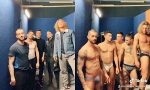 Read more about the article [VIDEO] Andreas Muller desnudo junto a los bailarines de Amici