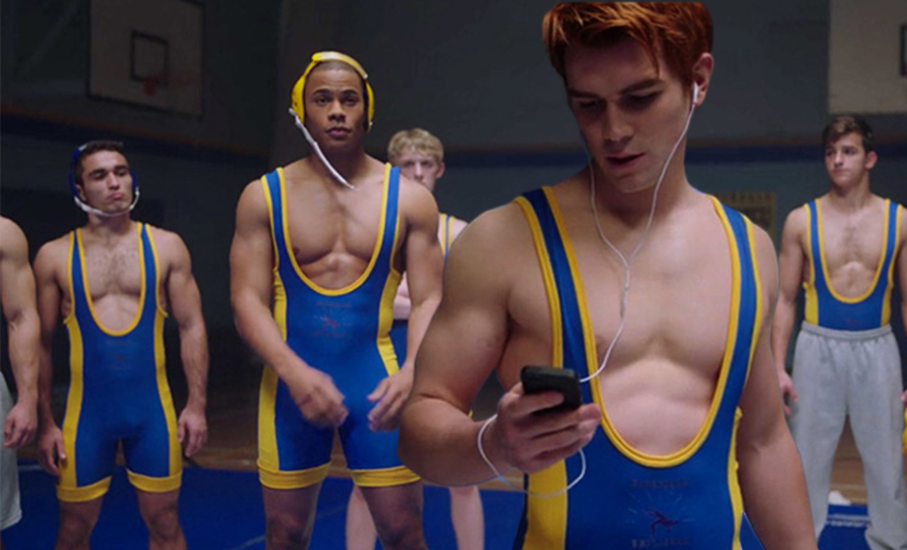 VIDEO] KJ Apa y Jordan Calloway en la lucha mas homoerotica en Riverdale -  Chicos G