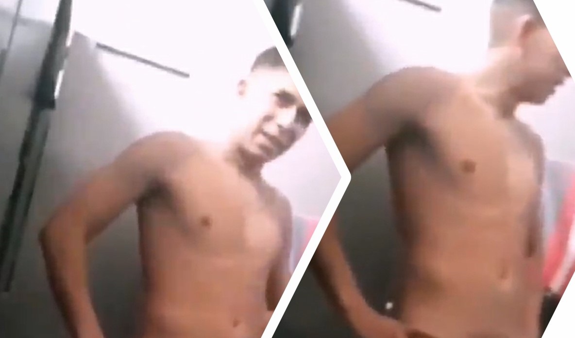 You are currently viewing [VIDEO] Soldado desnudo mostrando el pene